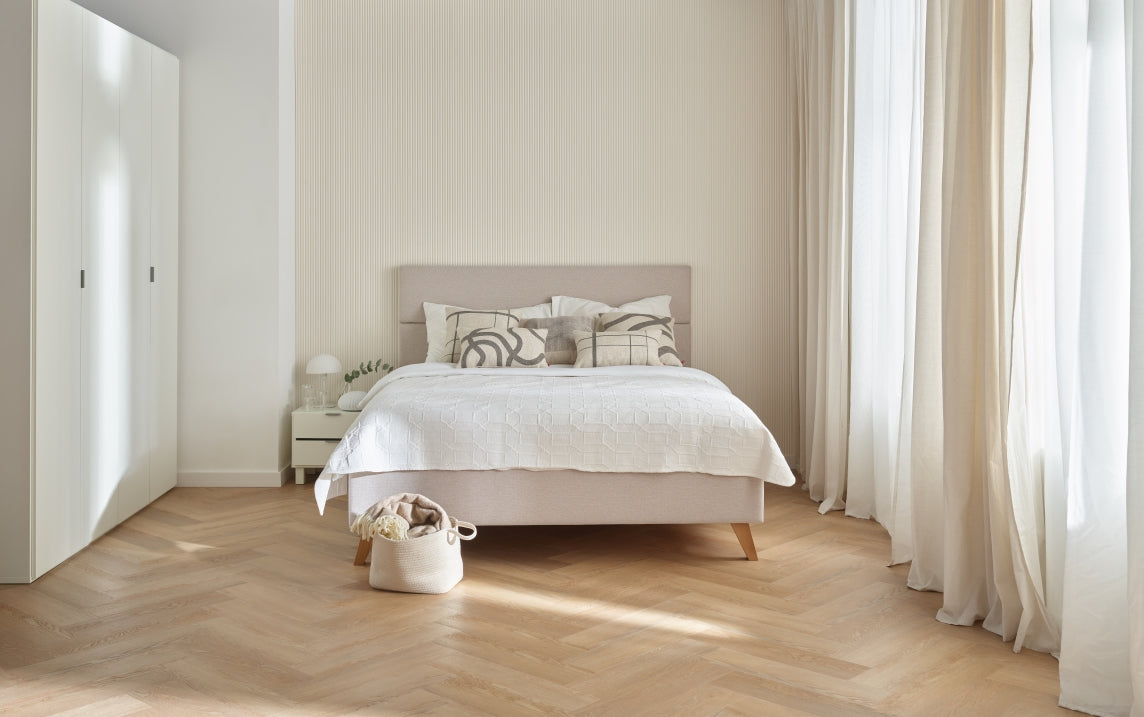 Rega Herringbone Vinyl Flooring Iowa Oak