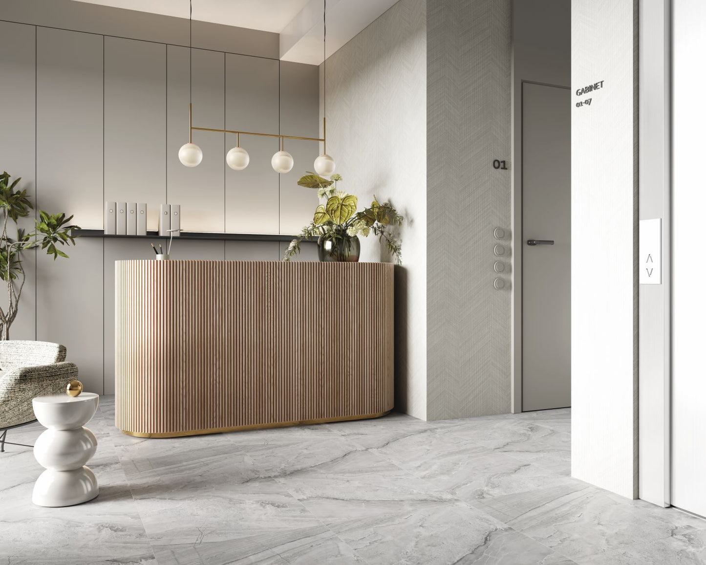 Vilo SPC Flooring Ash Grey (4 Pack)