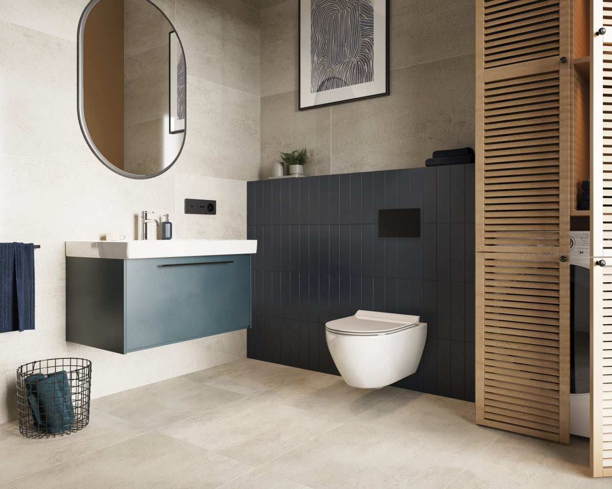 Vilo SPC Flooring Concrete Beige