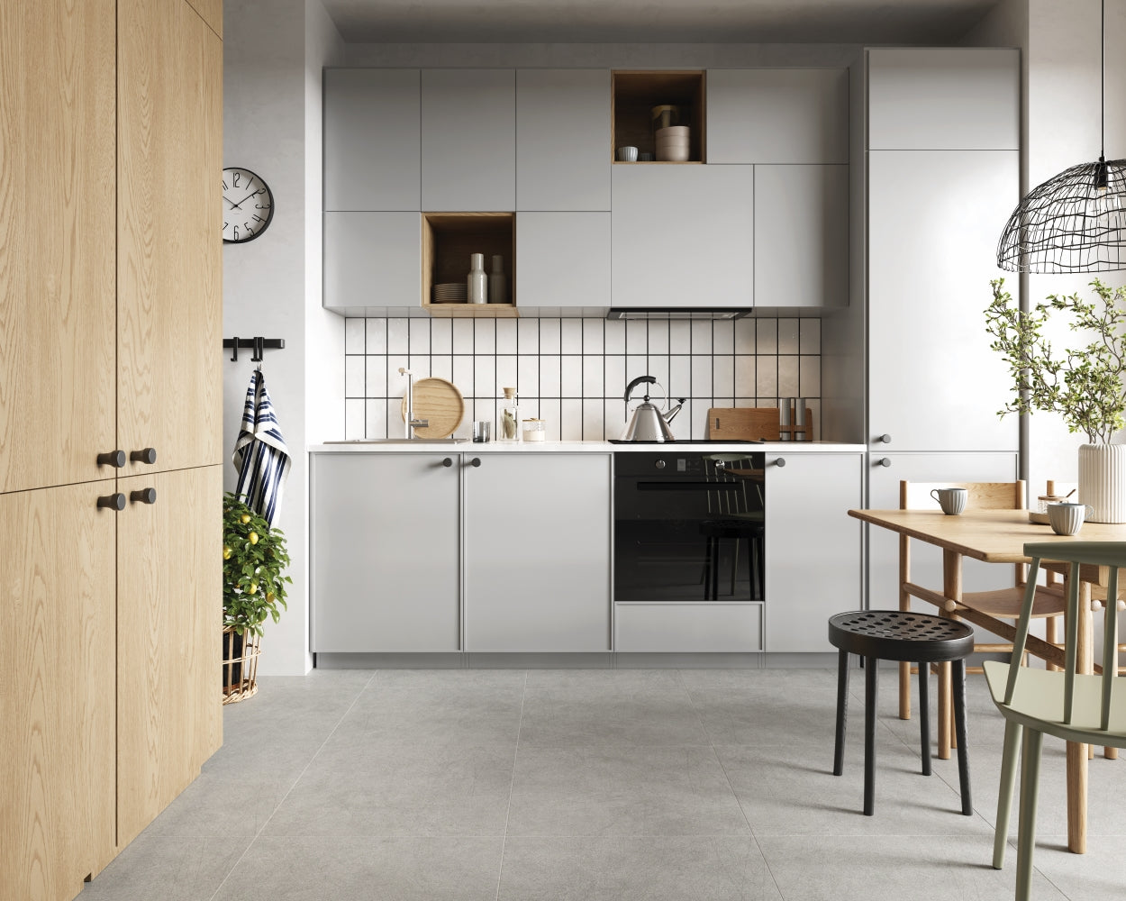 Vilo SPC Flooring Concrete Light