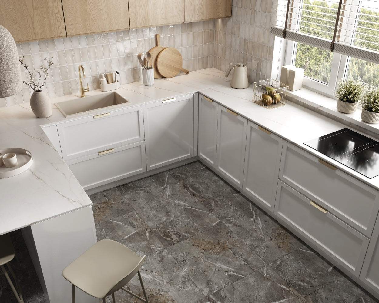Vilo SPC Flooring Marble Skin (4 Pack)