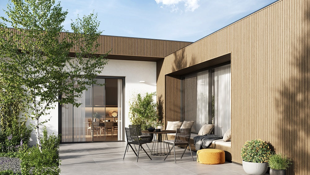 Vilo Fronto Standard Honey Oak Cladding Panel