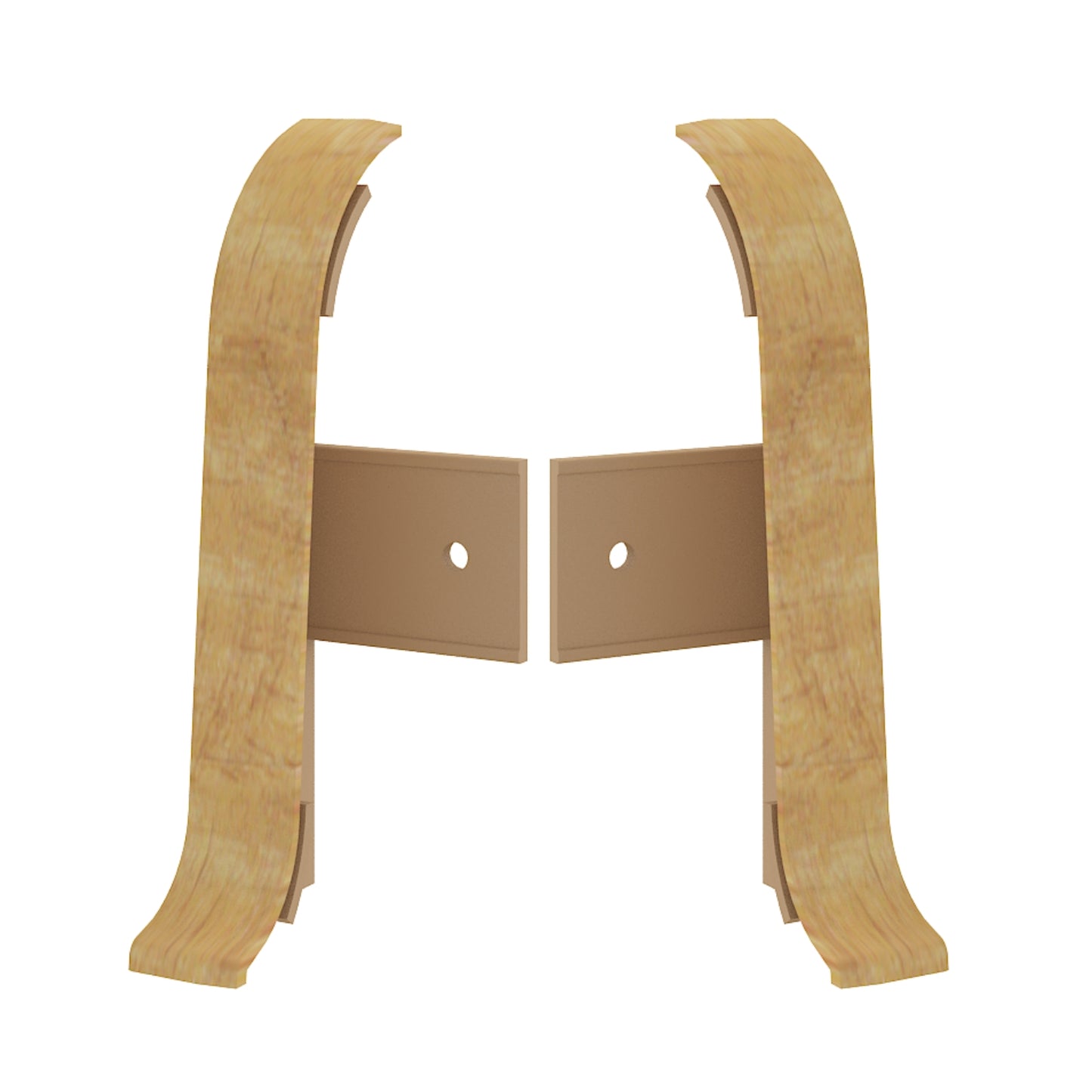 Vilo Smart Flex Skirting Board End Caps