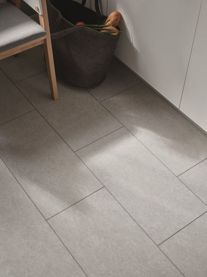 Rigio Rigid Core Vinyl Flooring Concrete Light