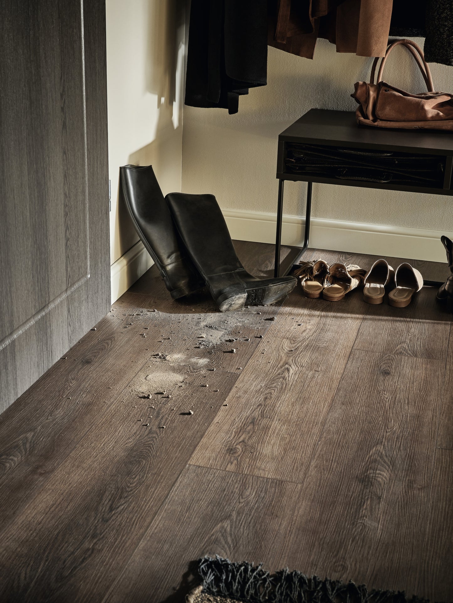 Rigio Rigid Core Vinyl Flooring Oak Lunar