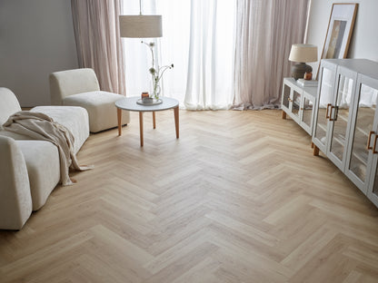 Rega Herringbone Vinyl Flooring Michigan Oak