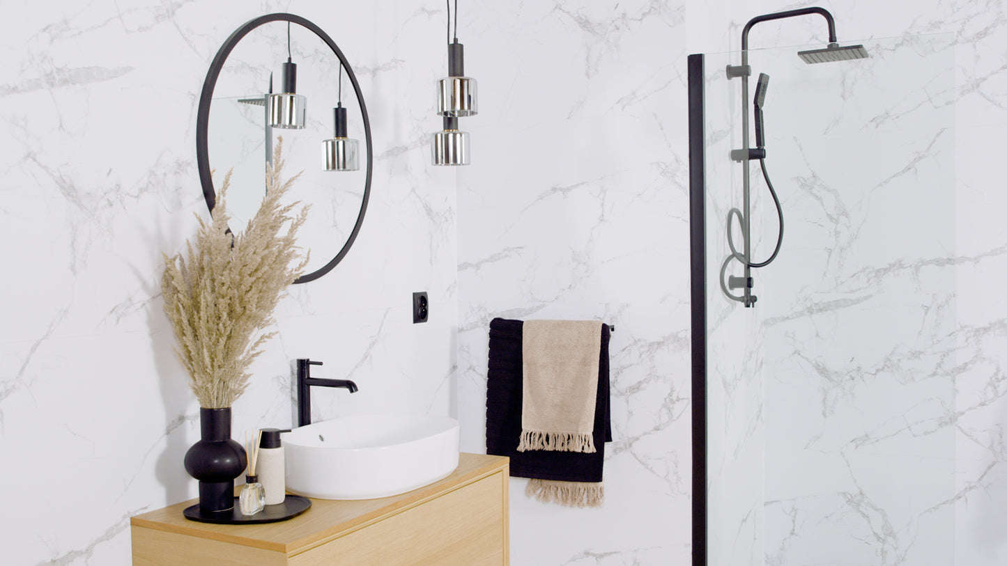 Vilo SPC Wall Panel Calacatta Snow