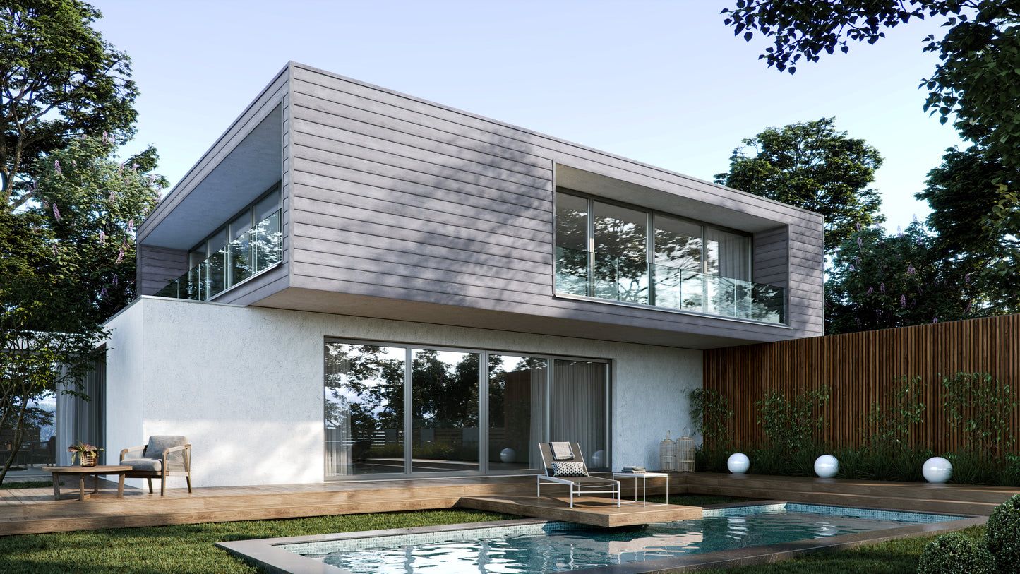 Wood Effect Concrete Oak Single Panel