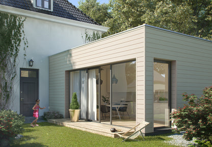 VOX Modern Wood Claystone Double Panel