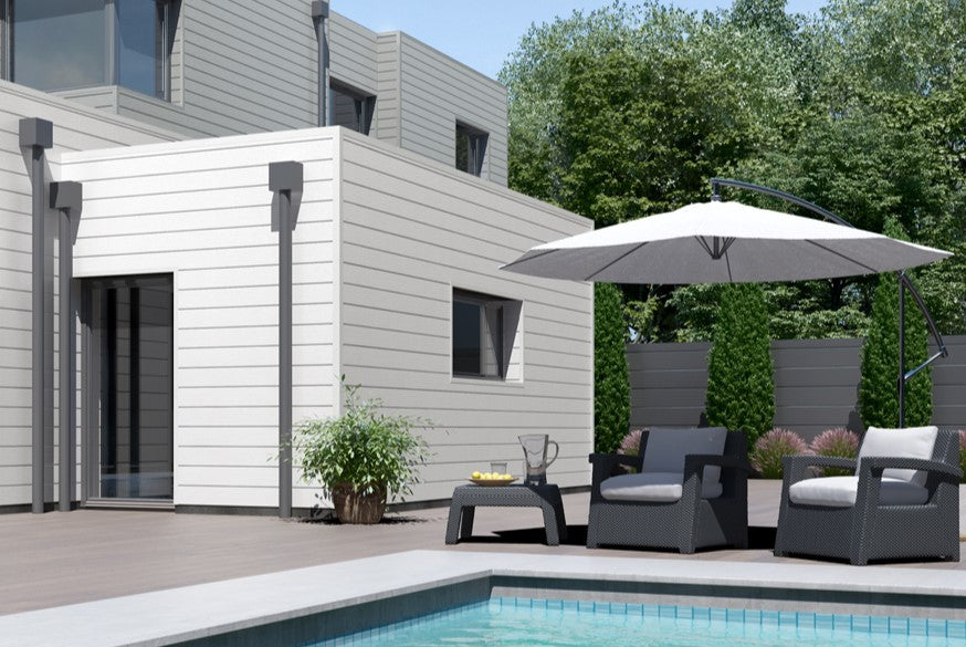 VOX Modern Wood White Double Panel