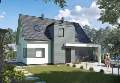 VOX Modern Wood Quartz Grey Double Panel