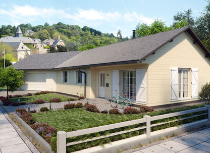 VOX Modern Wood Beige Double Panel