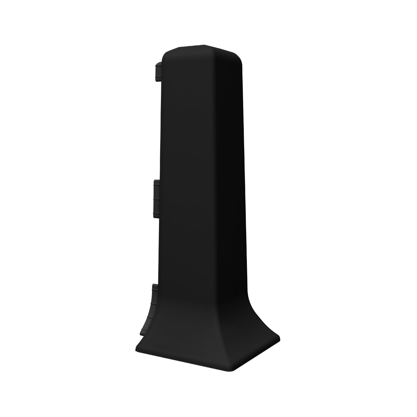 External corner for the Linela skirting board in black