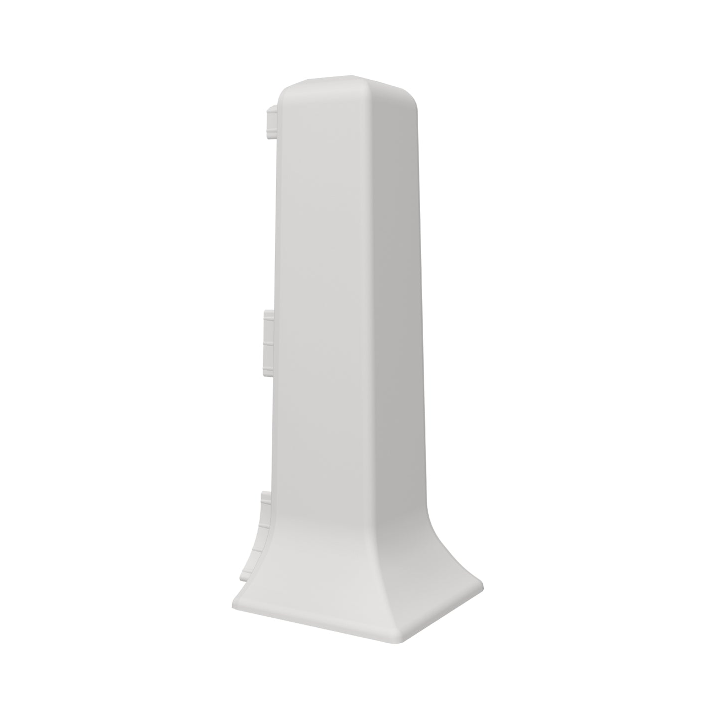 External corner for the Linela skirting board in light grey