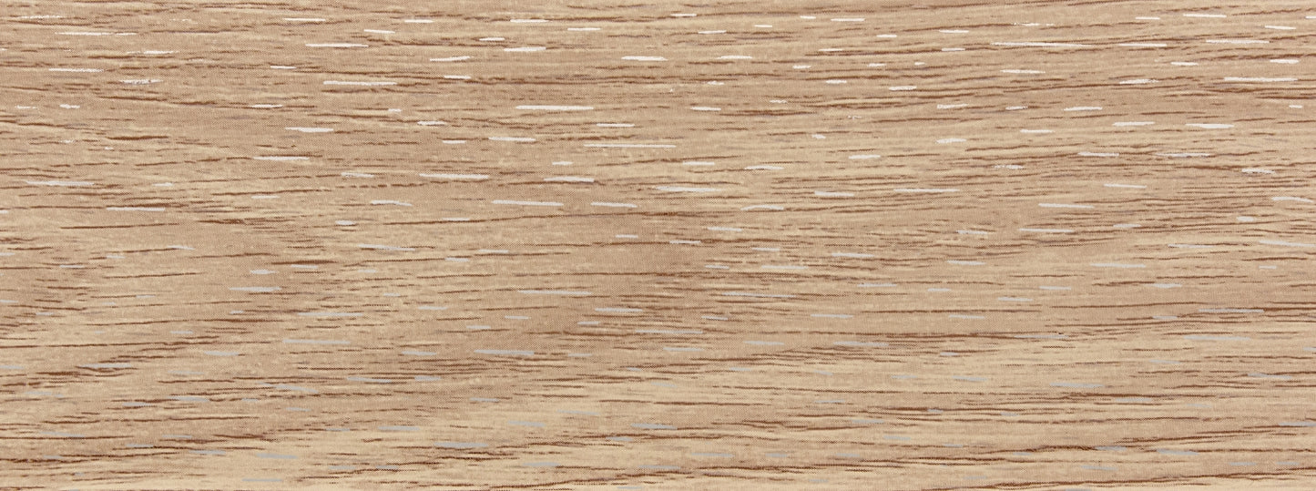 Colour swatch of the Linela skirting board in oak adelaide. 