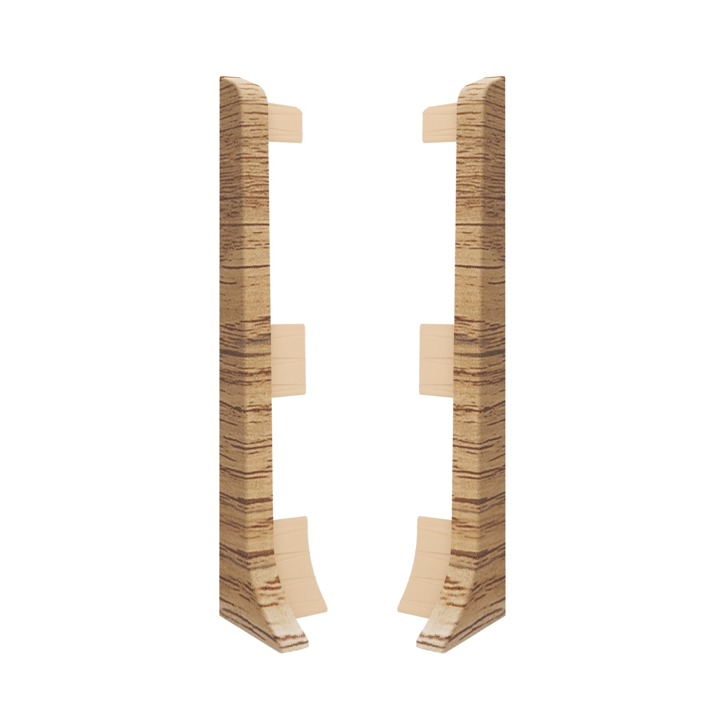 End caps for the Linela skirting board in oak hamilton