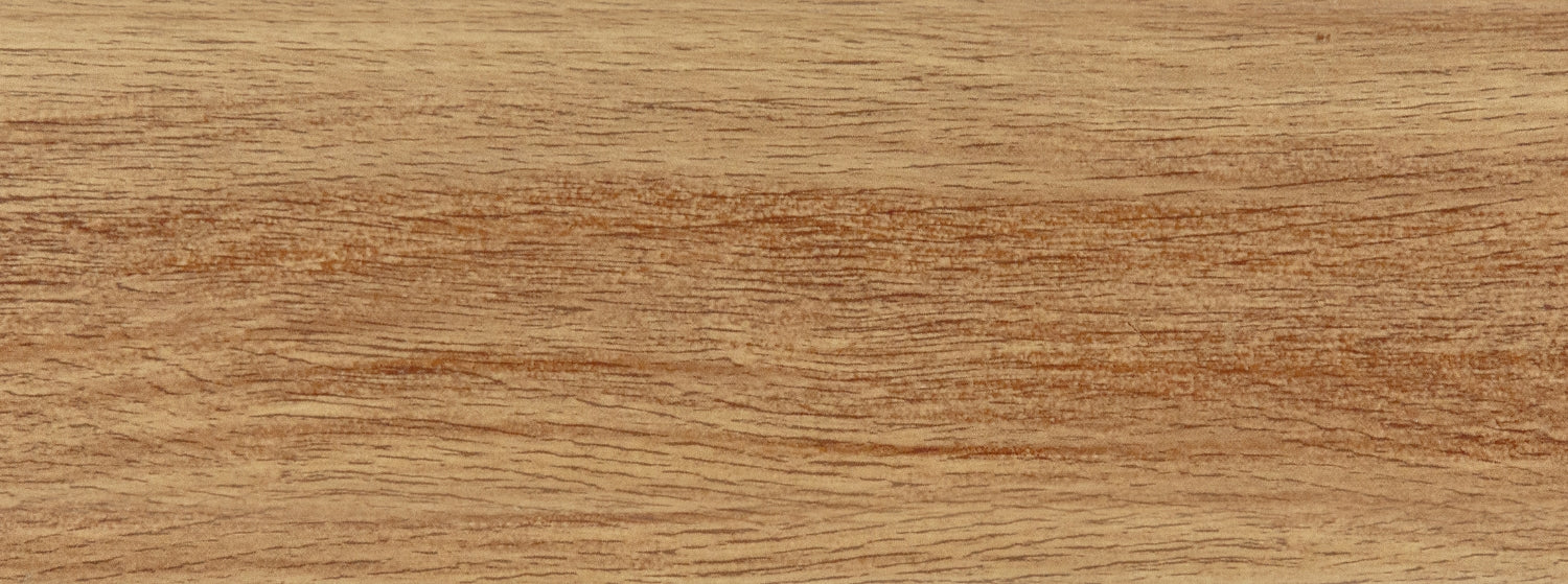 Colour swatch of the Linela skirting board in oak newcastle. 