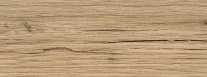 Colour swatch of the Linela skirting board in oak wellington. 