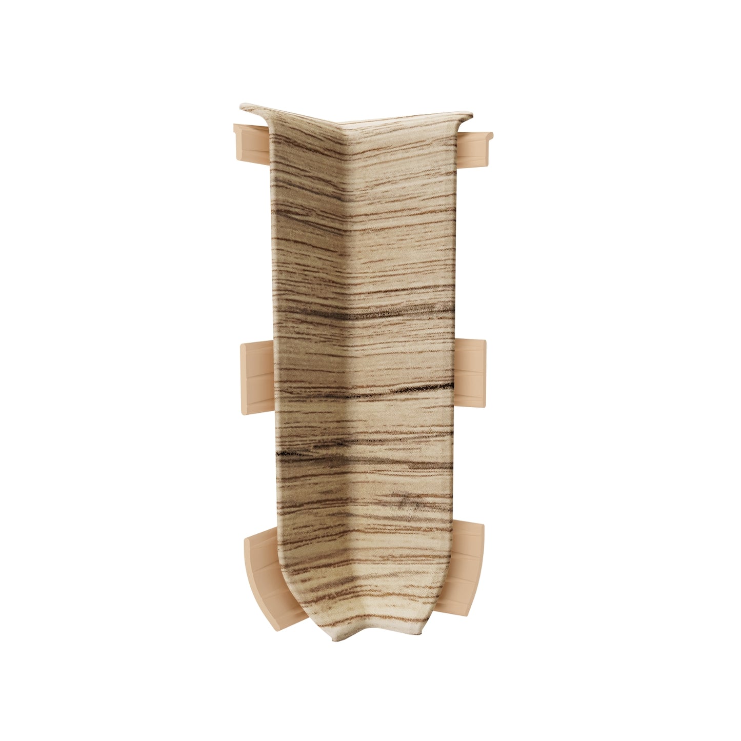 Internal corner for the Linela skirting board in oak wellington