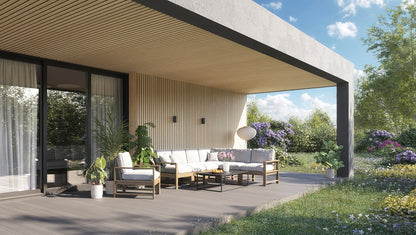 Vilo Fronto V-Black Oak Cladding Panel