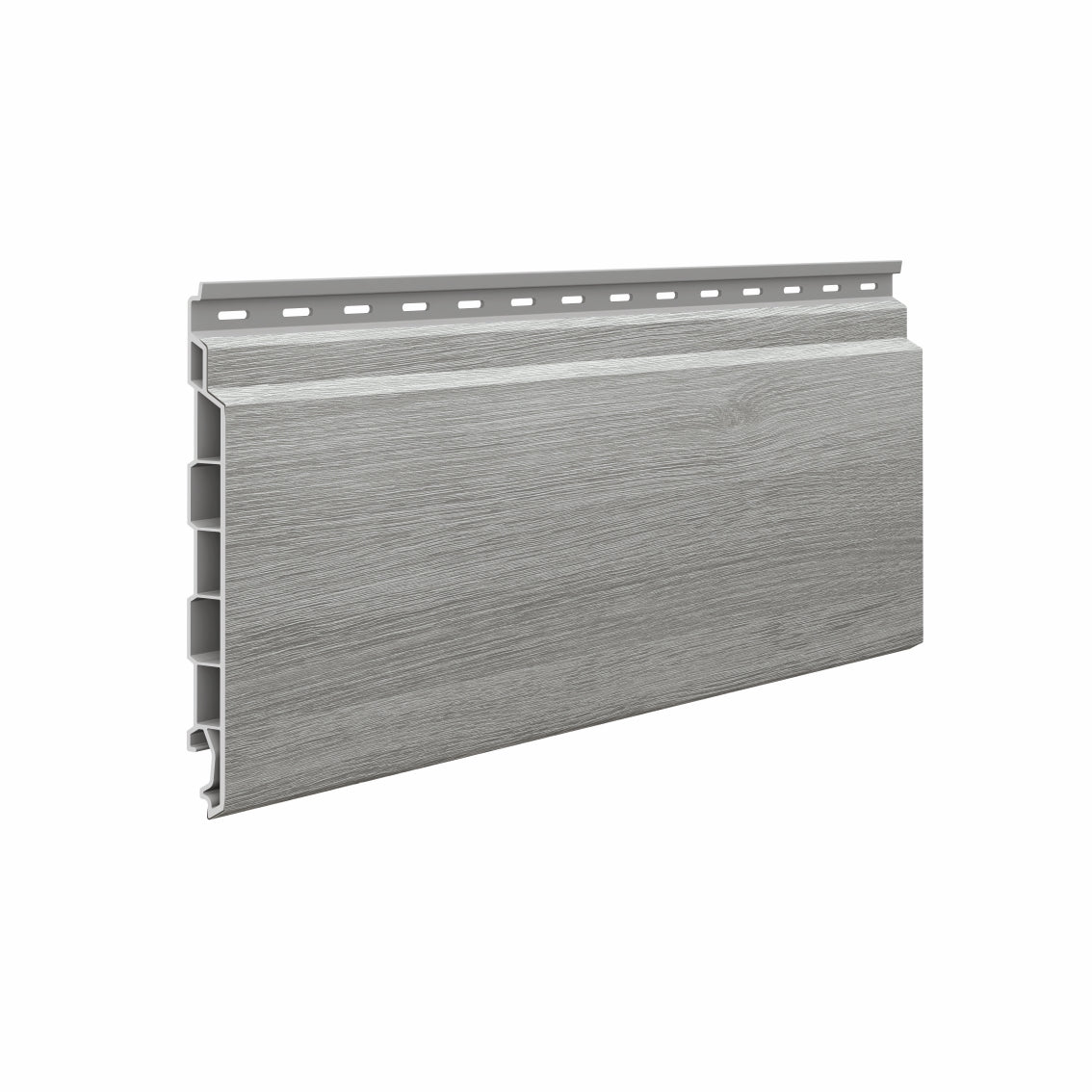 Solvo cladding board in colour Grey.
