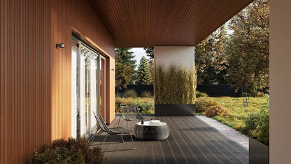 Vilo Fronto Standard Golden Oak Cladding Panel