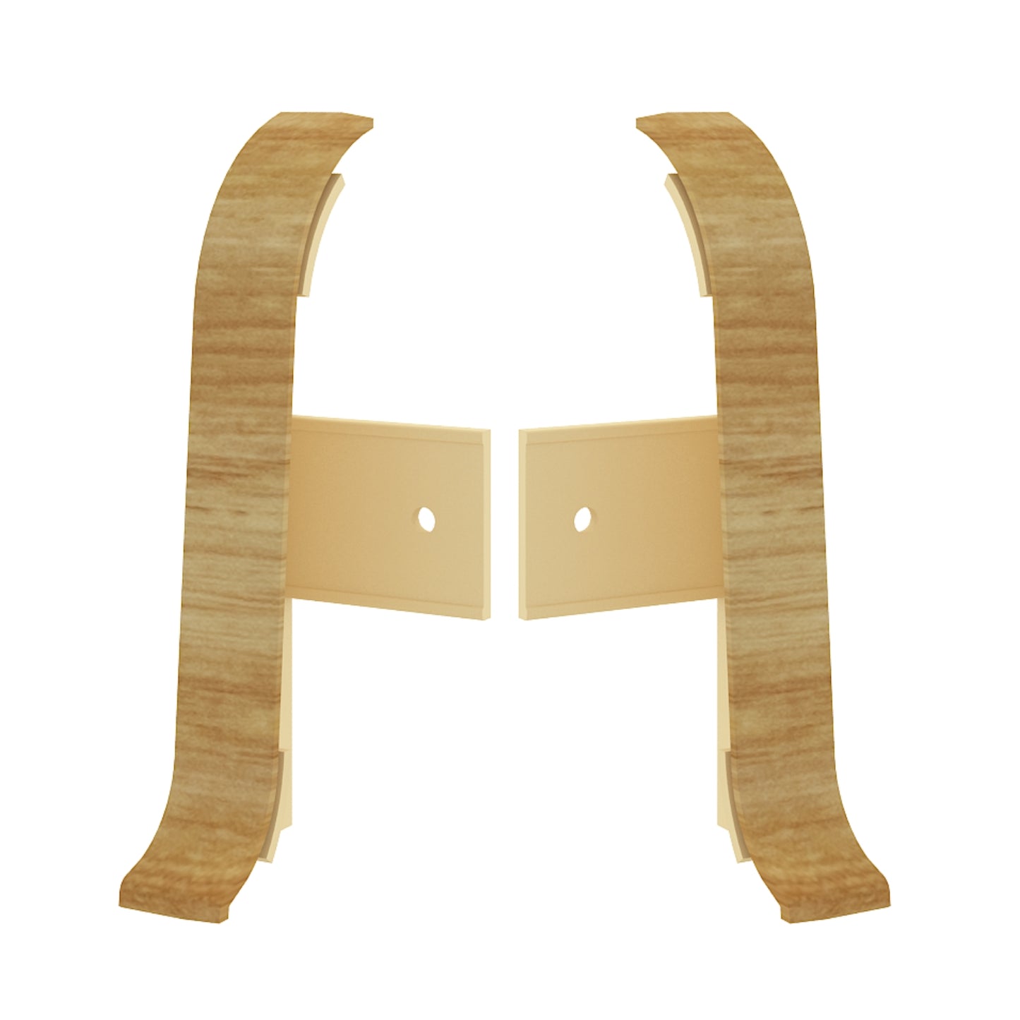 Vilo Smart Flex Skirting Board End Caps