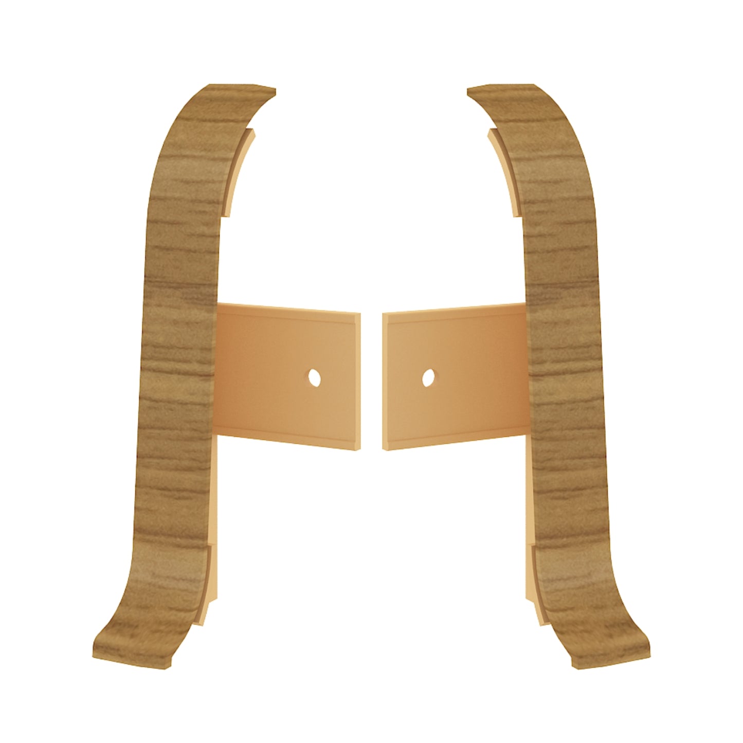 Vilo Smart Flex Skirting Board End Caps