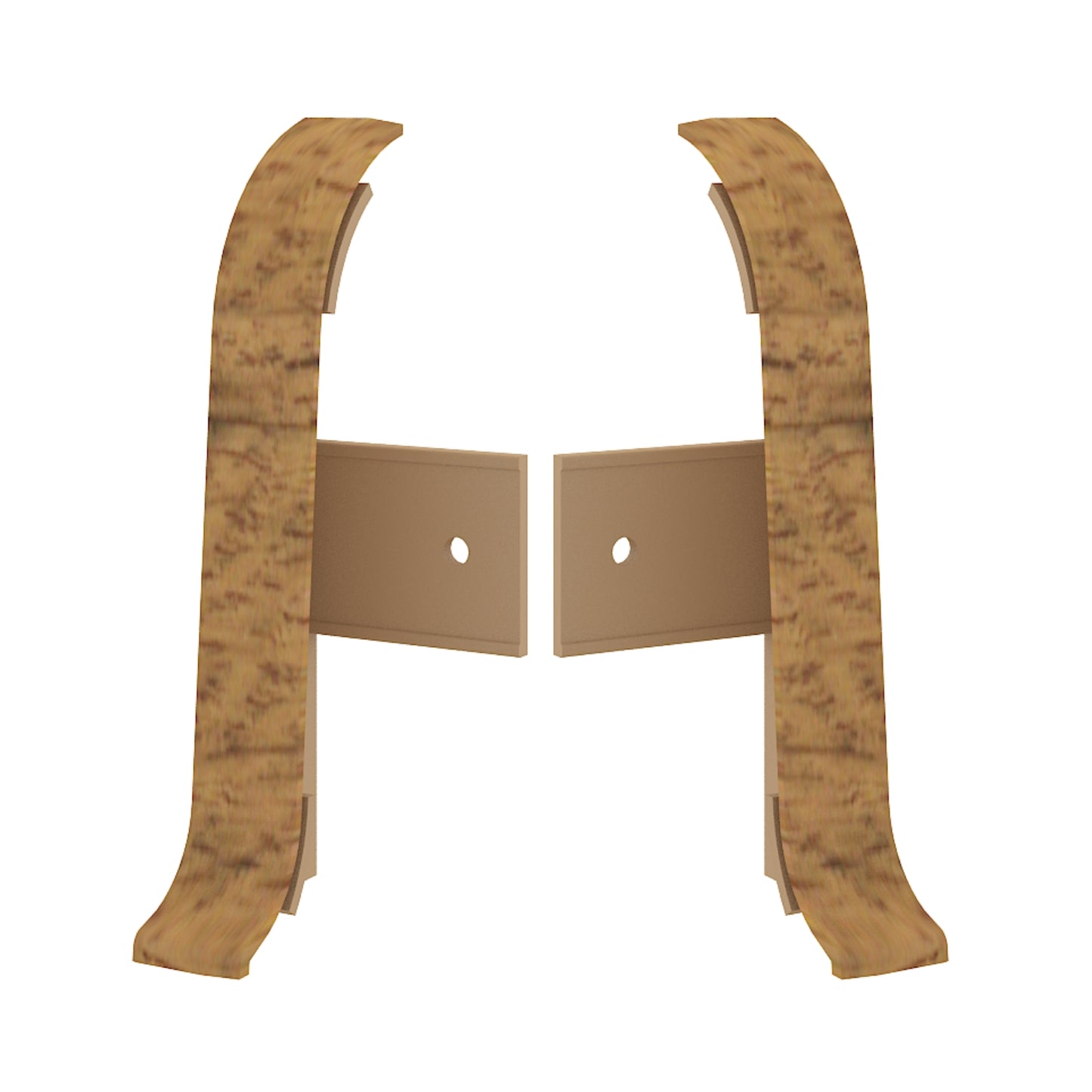 Vilo Smart Flex Skirting Board End Caps