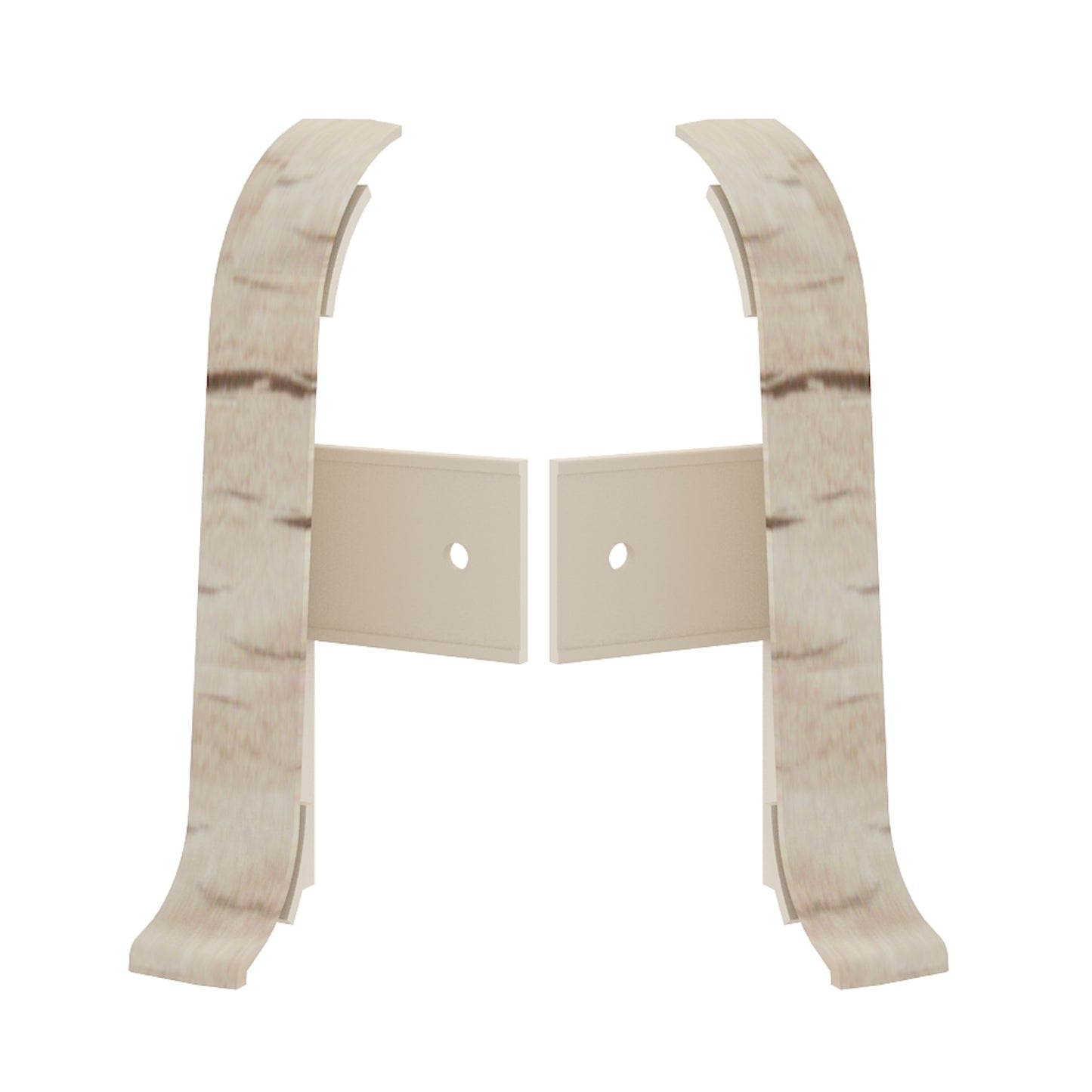 Vilo Smart Flex Skirting Board End Caps