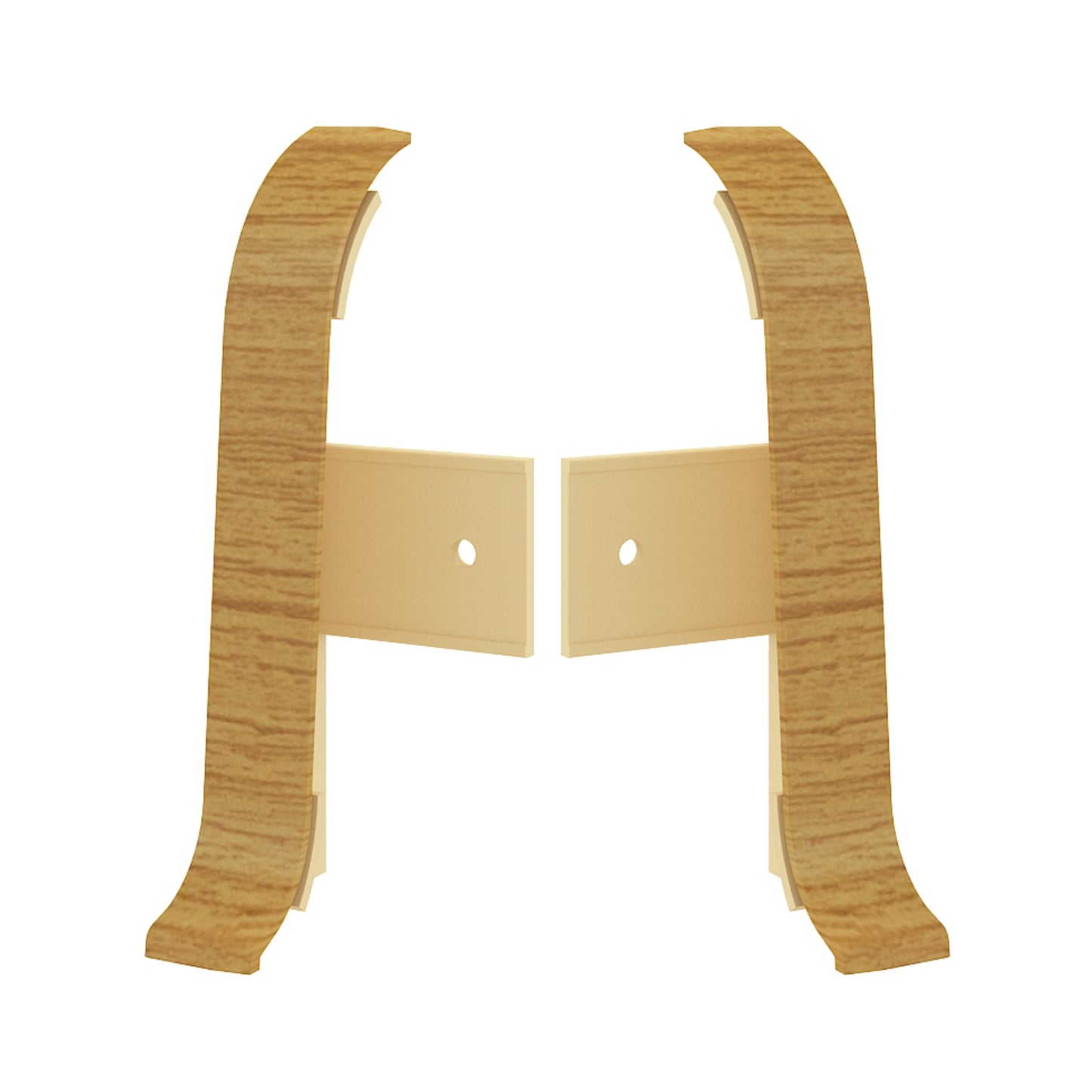 Vilo Smart Flex Skirting Board End Caps