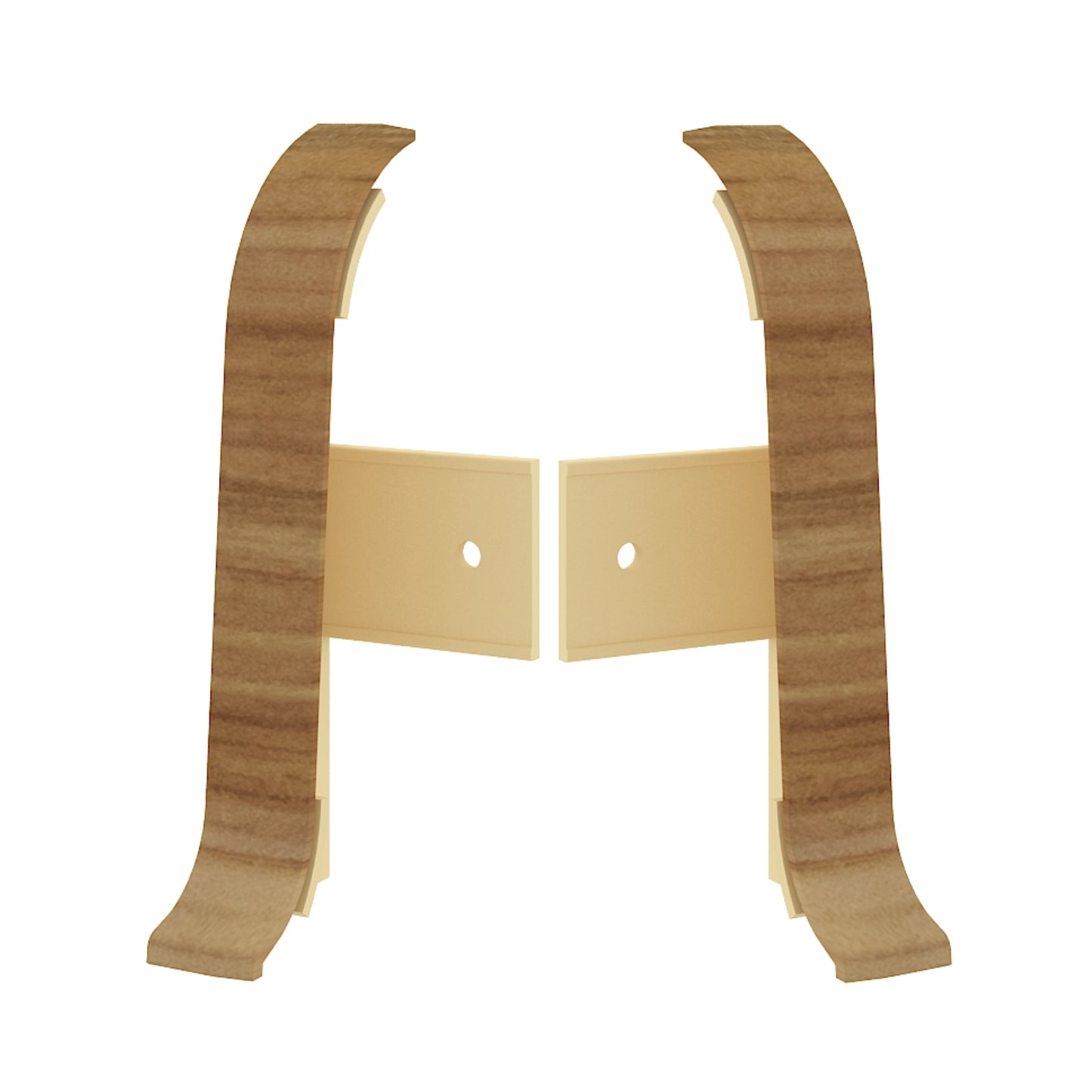 Vilo Smart Flex Skirting Board End Caps