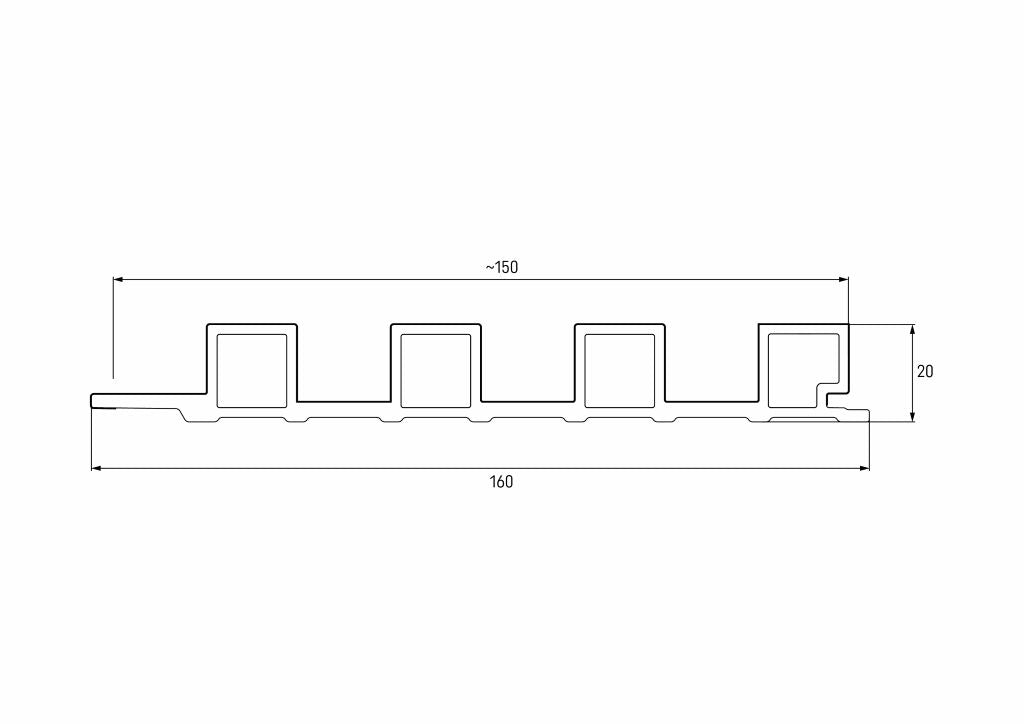 MPC M Slat Panel Rose Copper