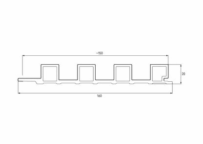 MPC M Slat Panel Rose Copper