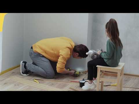 A 3 minute video demonstration showing how to install Vox skirting boards.